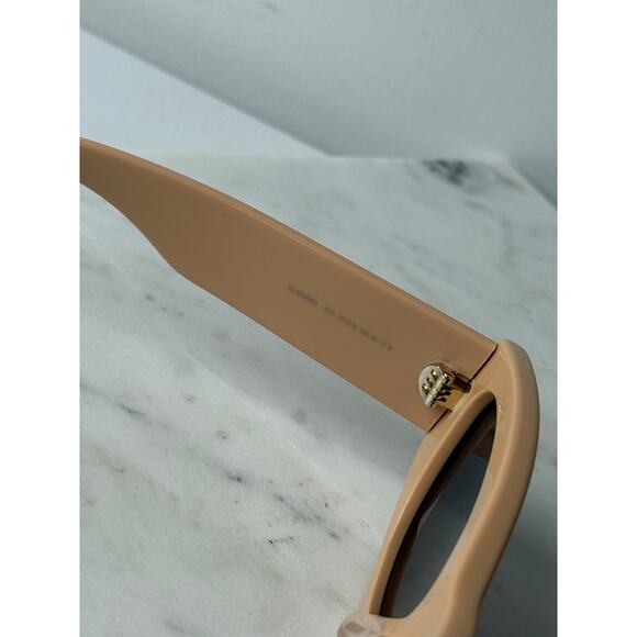 NEW Celine CL40308U Triomphe Cat Eye Nude Sunglasses